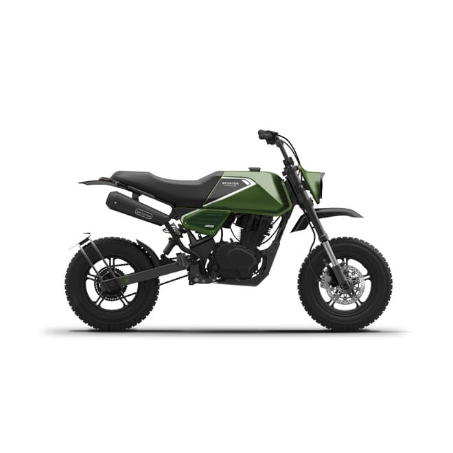 Brixton Crossfire 125 XS in Cargo Green